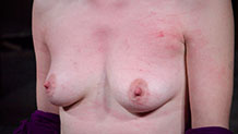Violet Monroe's tits show red whip marks